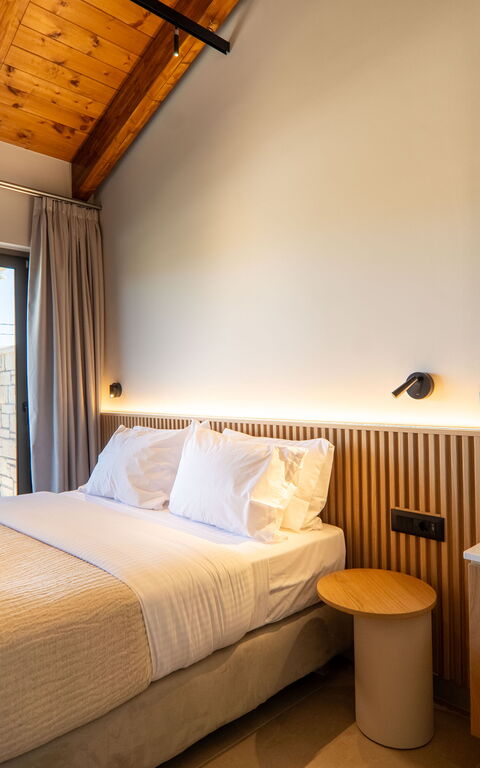 Villa Zen Hephaistos: chambre à coucher