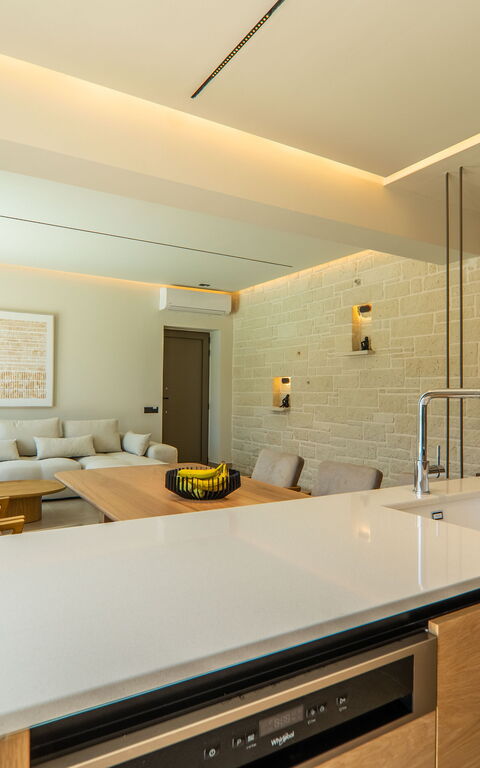 Villa Zen Hera: Cuisine, Salon