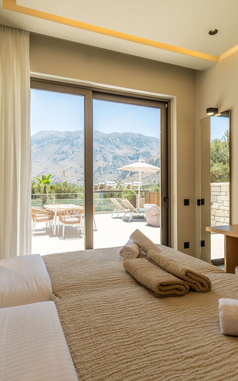 Villa Zen Hera: chambre à coucher