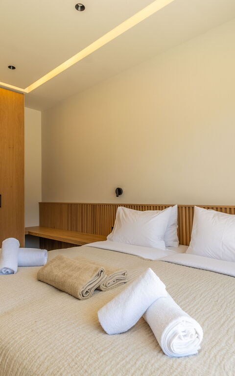 Villa Zen Hera: chambre à coucher