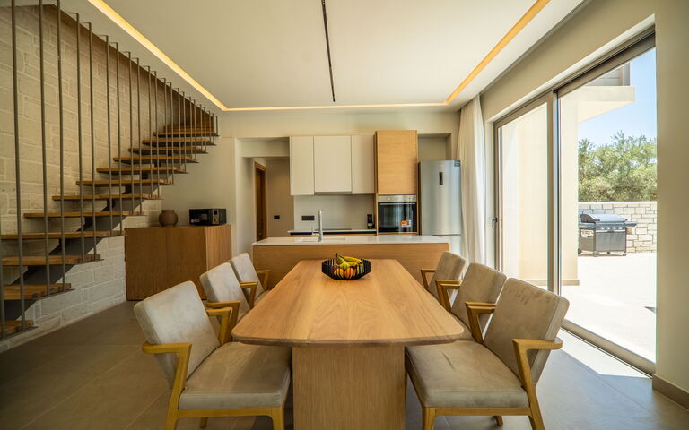 Villa Zen Hera: Cuisine, Salle à manger, Salon
