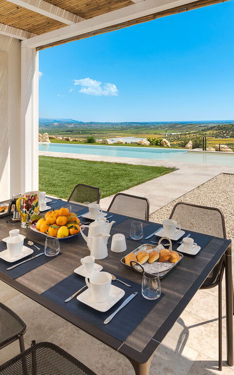 Netina Domus: Extérieur, Vues