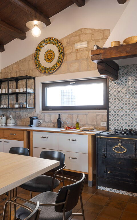 Corte Antigua: Cuisine, Salle à manger