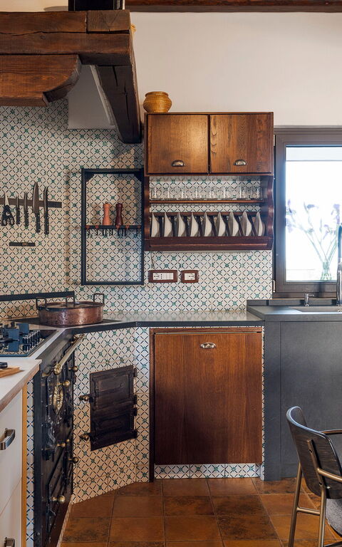 Corte Antigua: Cuisine, Salle à manger