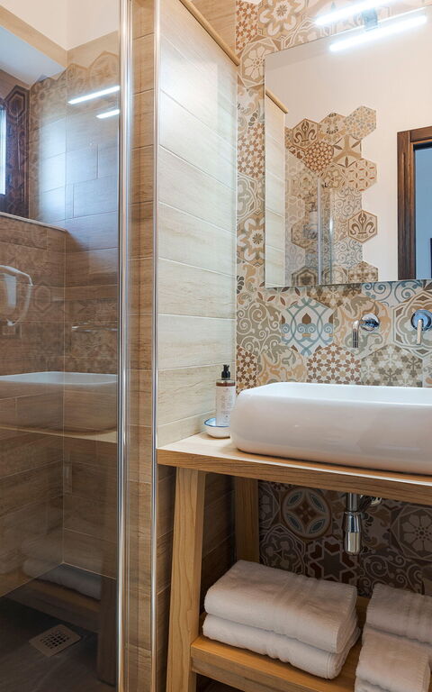 Corte Antigua: Salle de bain