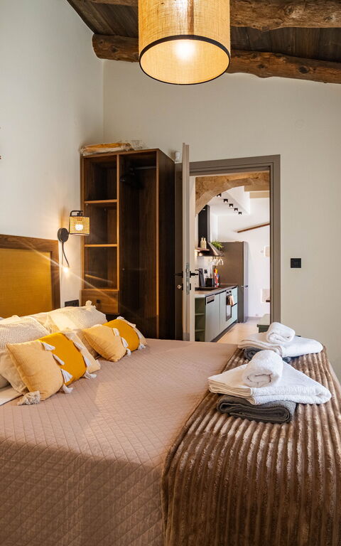 Villa Platon: chambre à coucher
