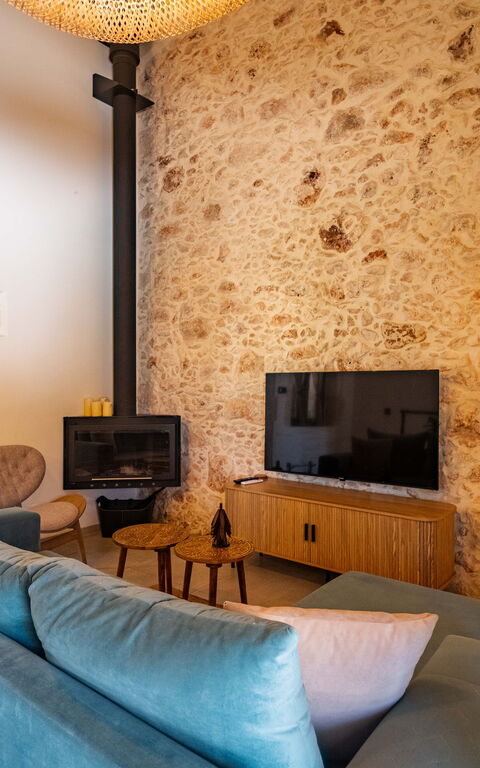 Villa Platon: Salon