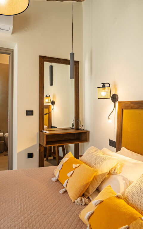 Villa Platon: chambre à coucher