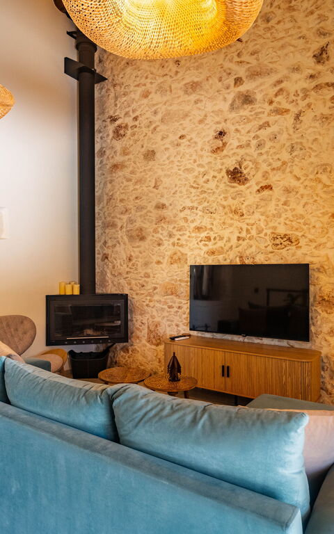 Villa Platon: Salon