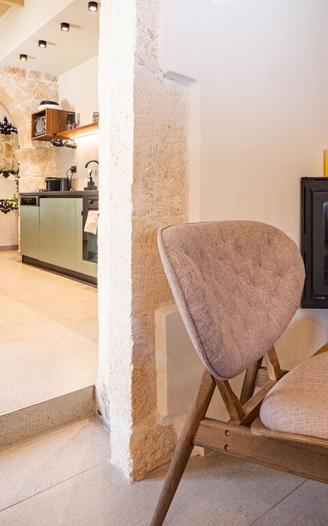 Villa Platon: Cuisine, Salon