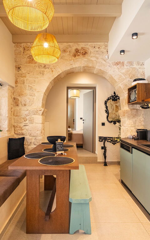 Villa Platon: Cuisine, Salle à manger