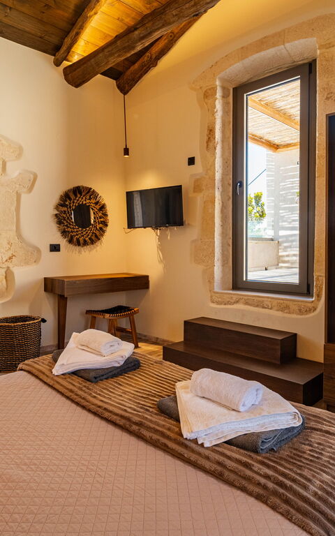 Villa Platon: chambre à coucher