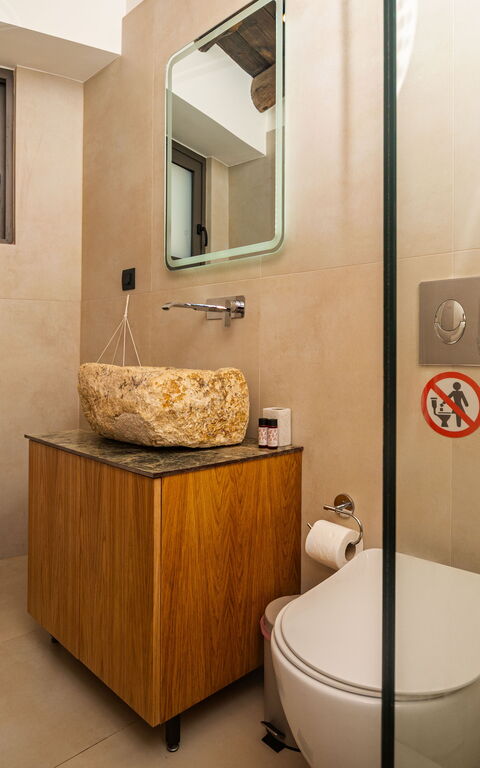 Villa Platon: Salle de bain