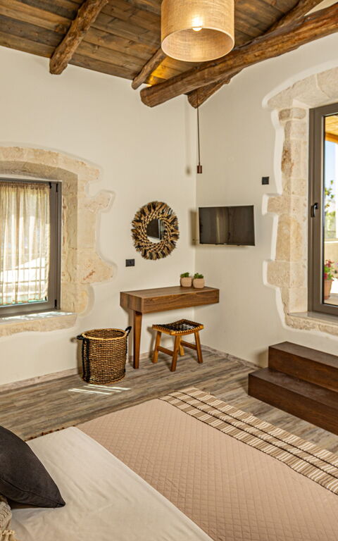 Villa Platon: chambre à coucher