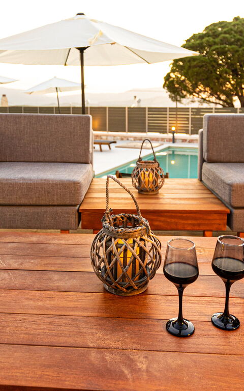 Villa Platon: Balcon / Terrasse / Patio, bassin, Extérieur, Extérieurs