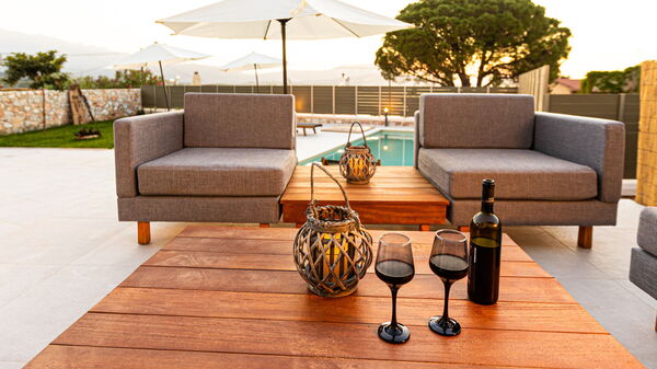 Villa Platon: Balcon / Terrasse / Patio, bassin, Extérieur, Extérieurs