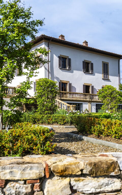 Villa Tenuta Casenuove: Jardin