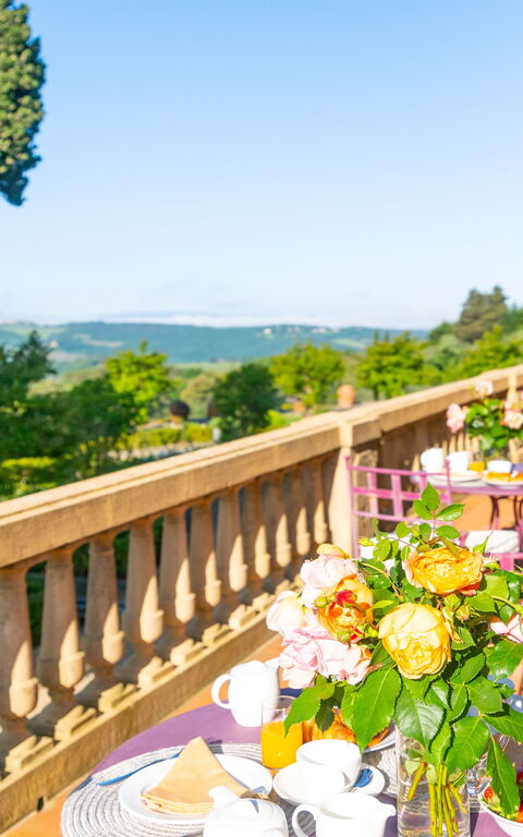 Villa Tenuta Casenuove: Balcon / Terrasse / Patio, Extérieur, Extérieurs, Vues
