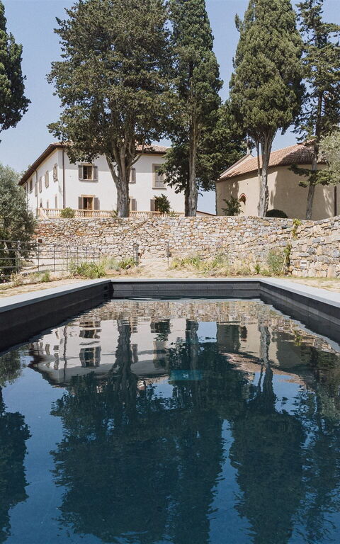 Villa Tenuta Casenuove: bassin, Extérieur, Extérieurs, Jardin