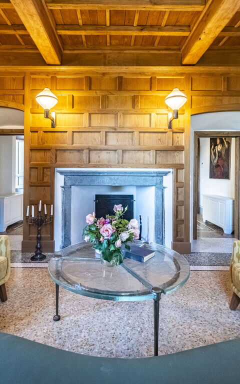 Villa Tenuta Casenuove: Salon