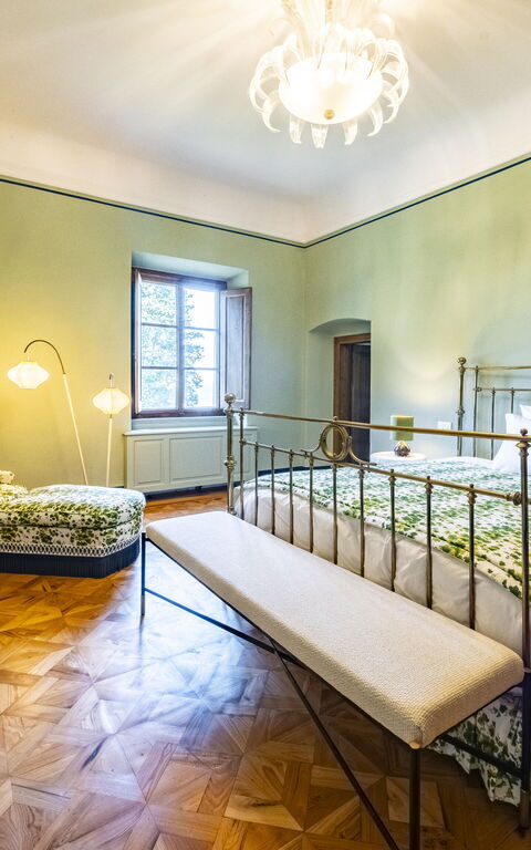 Villa Tenuta Casenuove: chambre à coucher