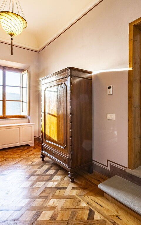 Villa Tenuta Casenuove: chambre à coucher