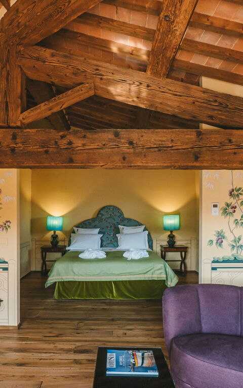 Villa Tenuta Casenuove: chambre à coucher