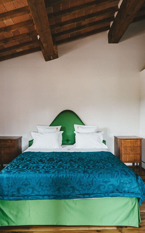 Villa Tenuta Casenuove: chambre à coucher