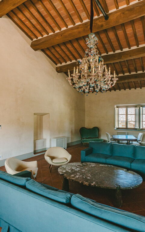 Villa Tenuta Casenuove: Salon