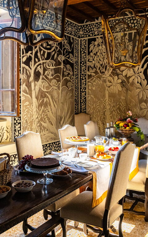 Villa Tenuta Casenuove: Salle à manger