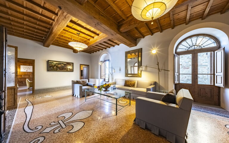 Villa Tenuta Casenuove: Salon