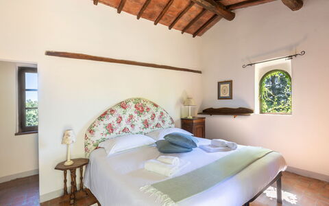 Logement Granaio: chambre à coucher