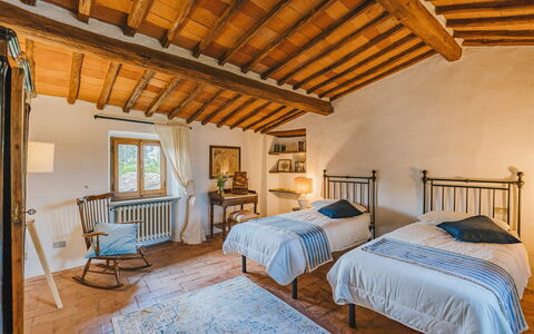 Logement Corte: chambre à coucher