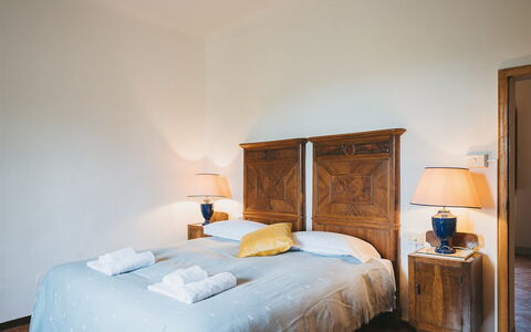 Logement Villa: chambre à coucher