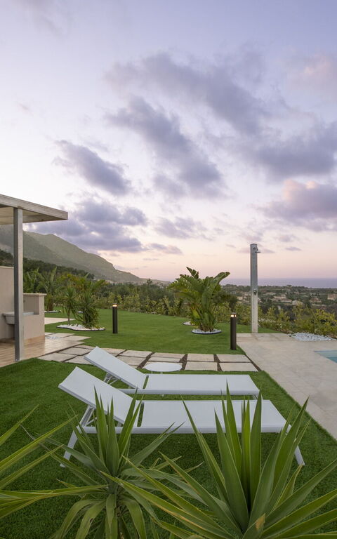 Villa Aversa: Extérieur, Extérieurs, Jardin, Vues