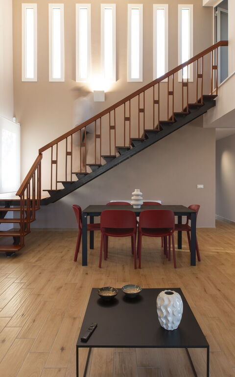 Villa Aversa: Salle à manger, Salon