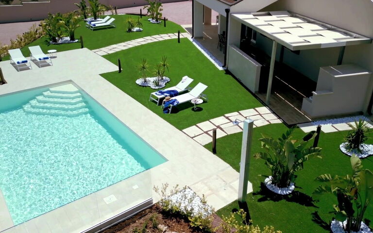 Villa Aversa: bassin, Extérieur, Extérieurs, Jardin, Vues