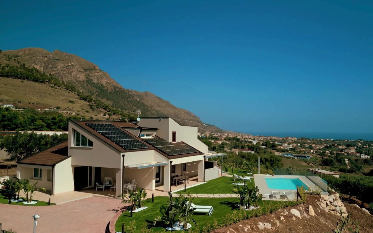 Villa Aversa: bassin, Extérieur, Extérieurs, Jardin, Vues