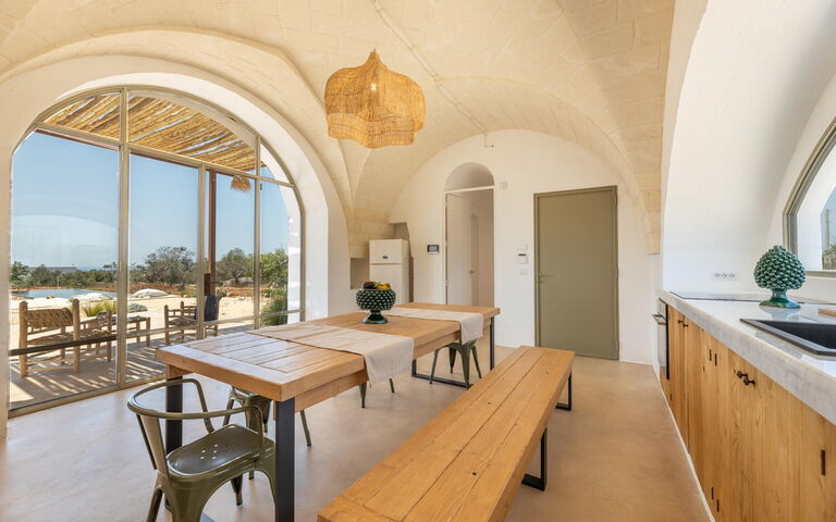 Villa Perla Del Sud: Cuisine, Salle à manger