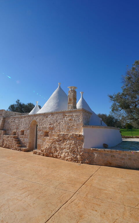 Trullo Samanta: Extérieur, Jardin