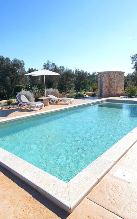 Trullo Samanta: Extérieur, Extérieurs