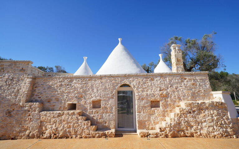 Trullo Samanta: Extérieur, Extérieurs