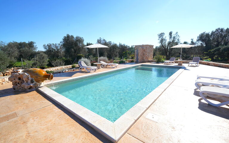 Trullo Samanta: Extérieur, Extérieurs