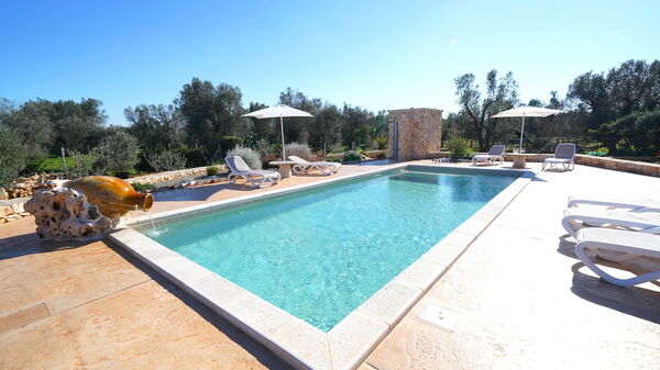 Trullo Samanta: Extérieur, Extérieurs