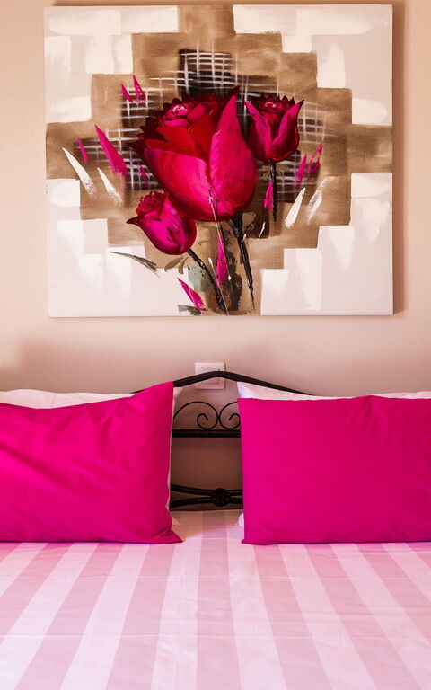 Villa Irida: chambre à coucher