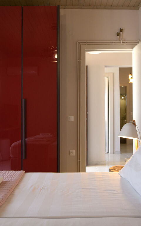 Villa Irida: chambre à coucher