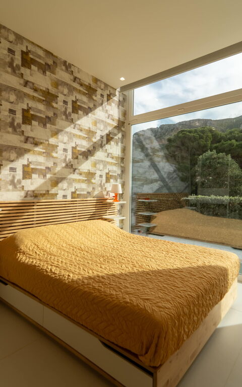 Villa Pizzolungo: chambre à coucher