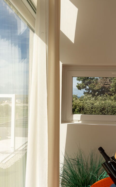 Villa Pizzolungo: Salle à manger, Salon