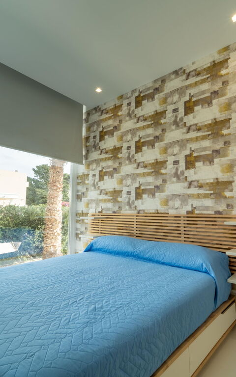 Villa Pizzolungo: chambre à coucher