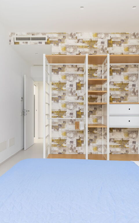 Villa Pizzolungo: chambre à coucher